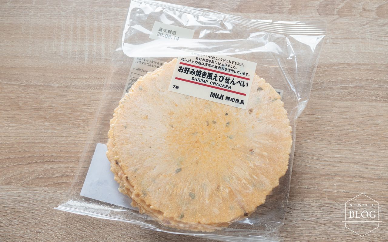 無印良品大阪燒蝦味仙貝
