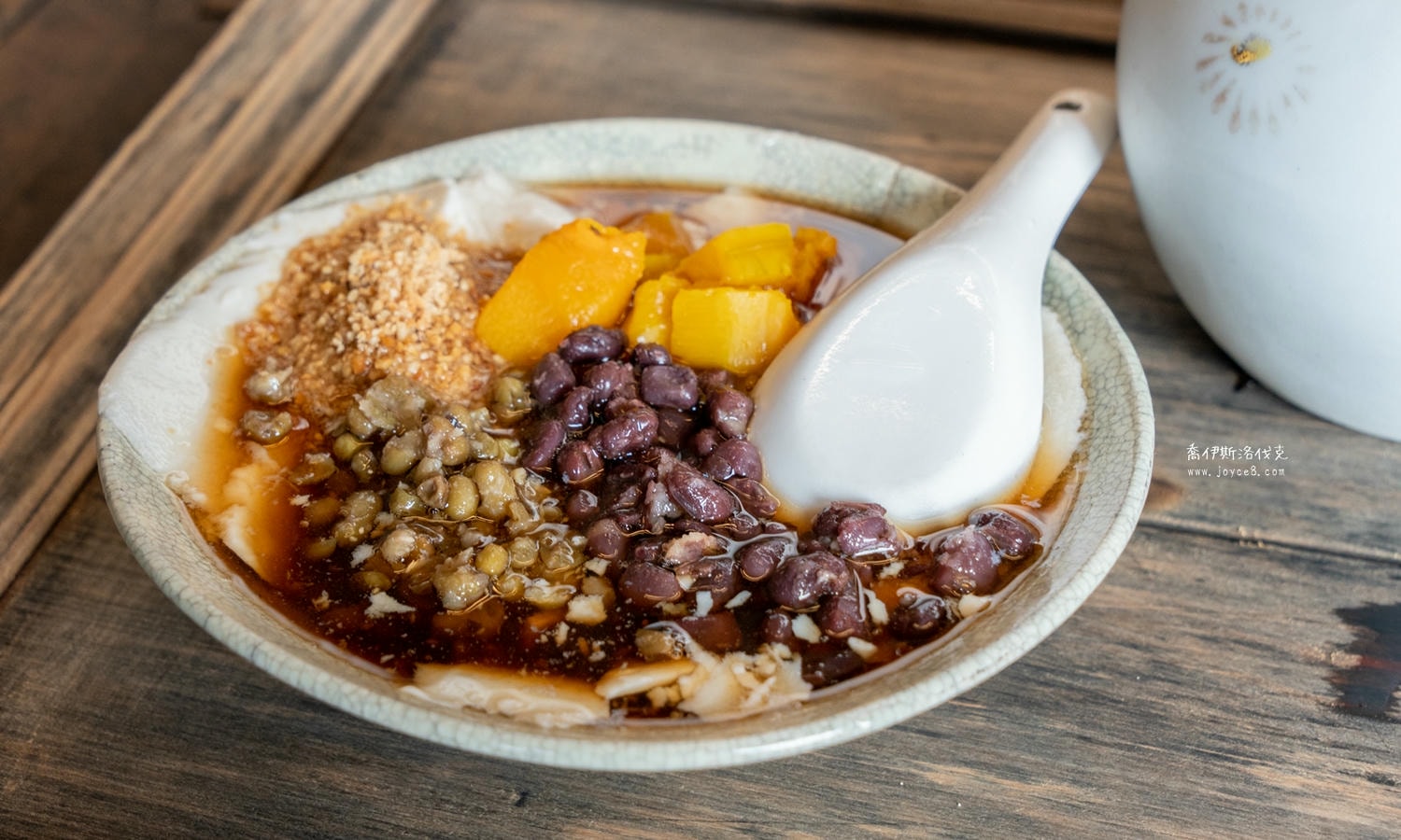澎湖二馬豆花二崁聚落店門口外觀
