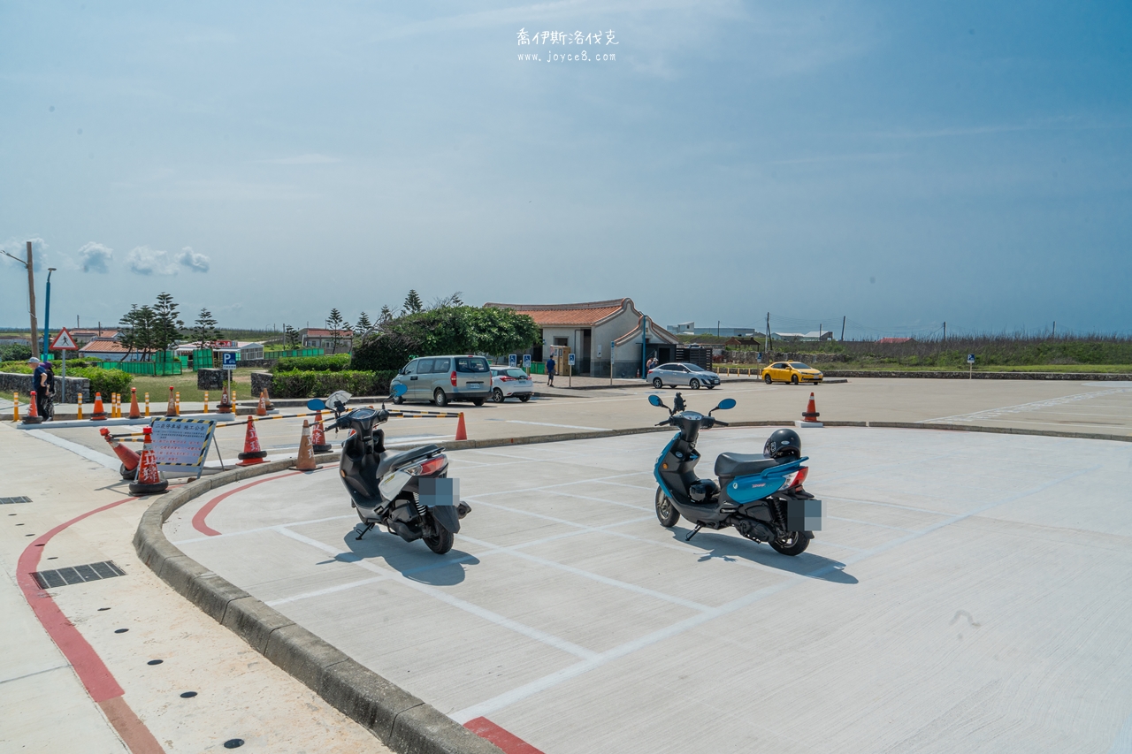 二崁聚落保存區停車場，規劃機車汽車停車位