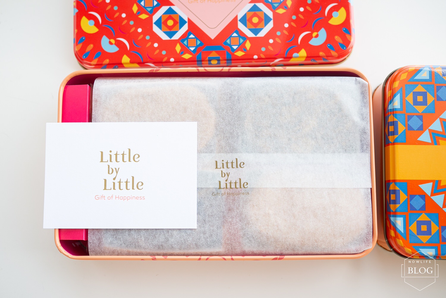 過年禮盒：可愛的 Little by Little 精緻樂食 手工杏仁瓦片+瑪德蓮