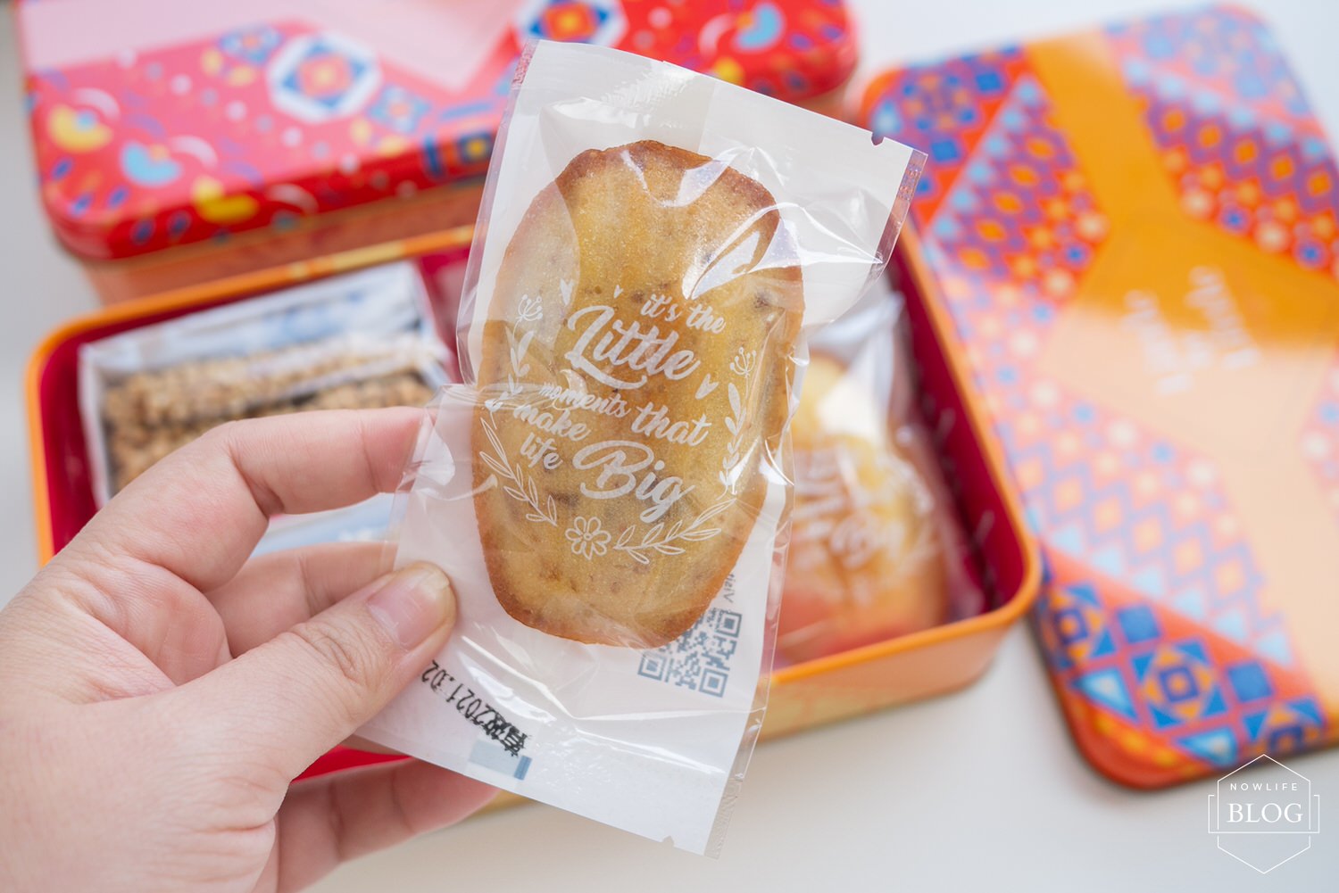 過年禮盒：可愛的 Little by Little 精緻樂食 手工杏仁瓦片+瑪德蓮