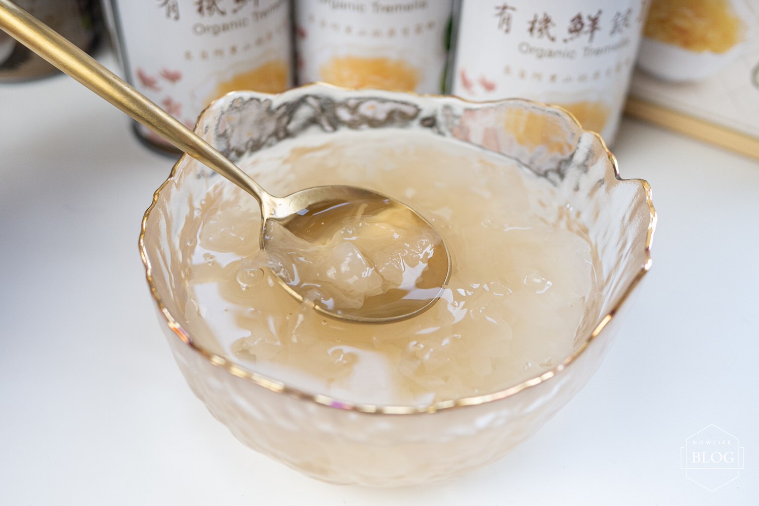 送長輩的禮盒：光茵樂活 有機鮮銀耳、御沛黑穀飲，營養又好喝