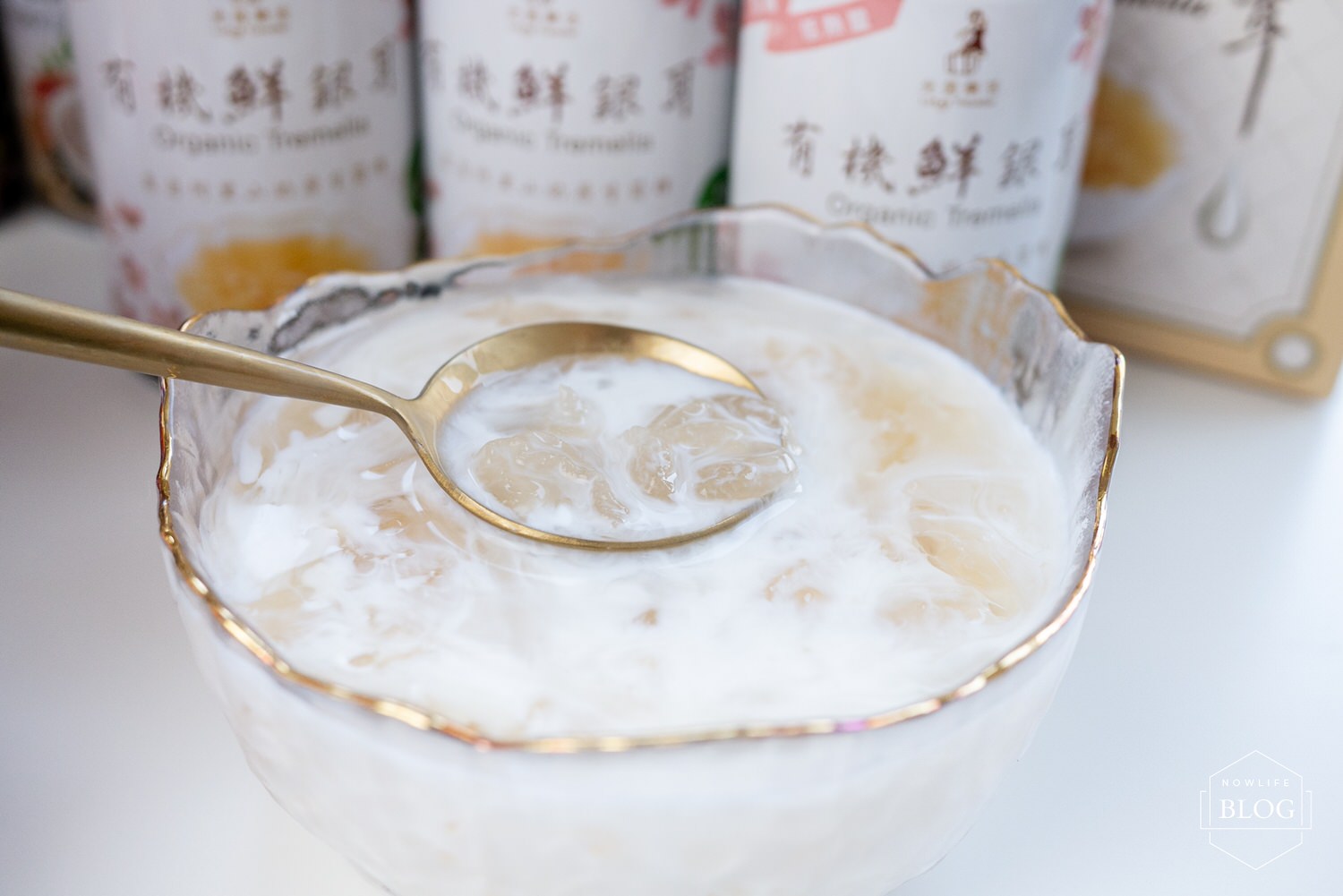 送長輩的禮盒：光茵樂活 有機鮮銀耳、御沛黑穀飲，營養又好喝